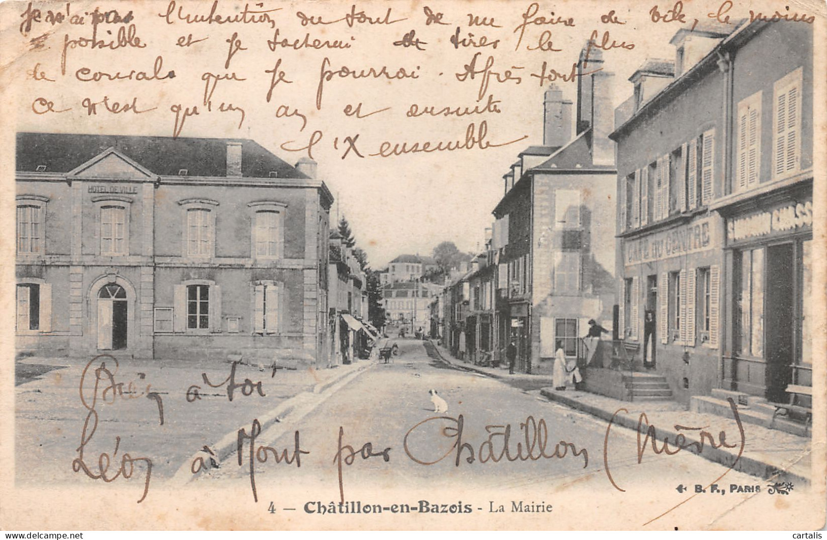 58-CHATILLON EN BAZOIS-N°3858-A/0261 - Chatillon En Bazois