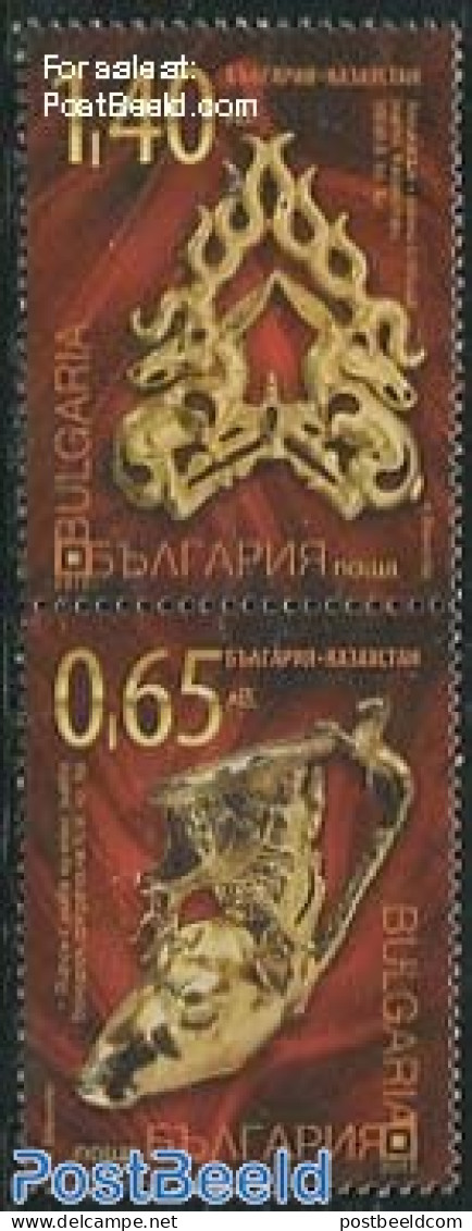 Bulgaria 2012 Joint Issue With Kazachstan 2v [:], Mint NH, Various - Joint Issues - Art - Art & Antique Objects - Ungebraucht