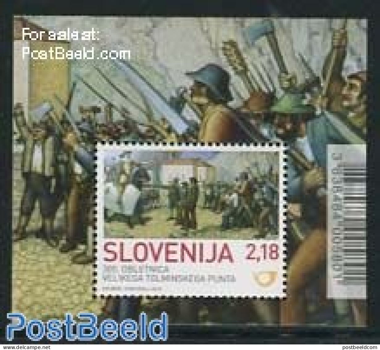 Slovenia 2013 Farmers Uprising Of 1713 S/s, Mint NH, History - Nature - History - Horses - Slovenia