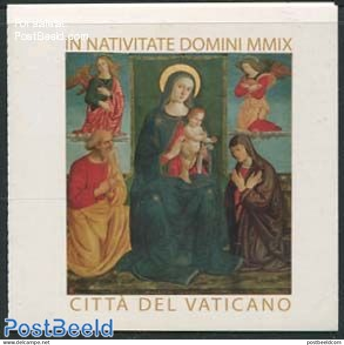 Vatican 2009 Christmas Booklet, Mint NH, Religion - Christmas - Stamp Booklets - Ongebruikt