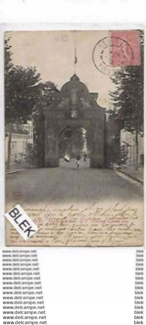 89 . Yonne .  Seignelay : Avenue De La Gare . - Seignelay