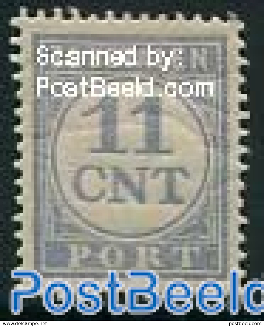 Netherlands 1921 11c, Stamp Out Of Set, Mint NH - Strafportzegels