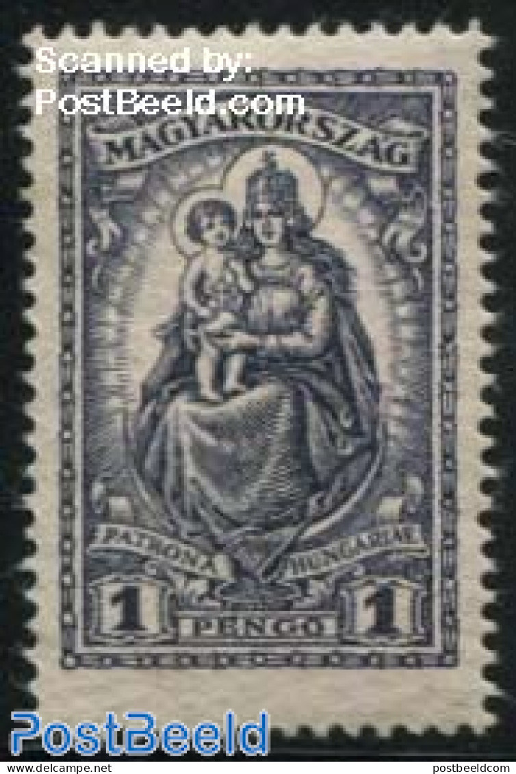 Hungary 1926 1P, Stamp Out Of Set, Mint NH, Religion - Religion - Unused Stamps