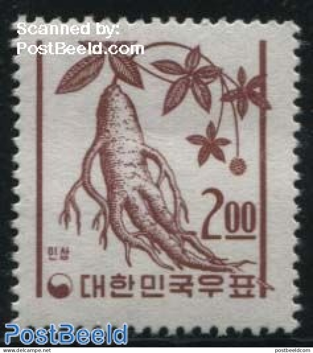 Korea, South 1963 2.00, Stamp Out Of Set, Mint NH, Health - Various - Agriculture - Agricoltura