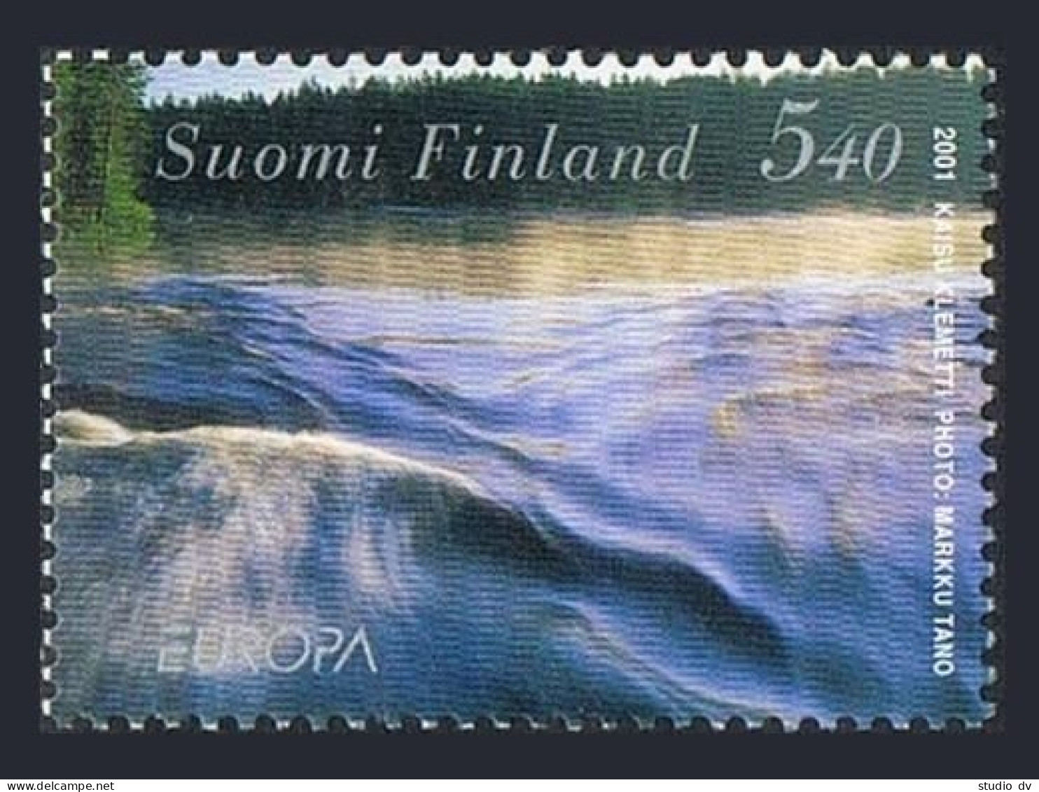 Finland 1152, MNH. EUROPE CEPT-2001. Winter Scene. - Ungebraucht