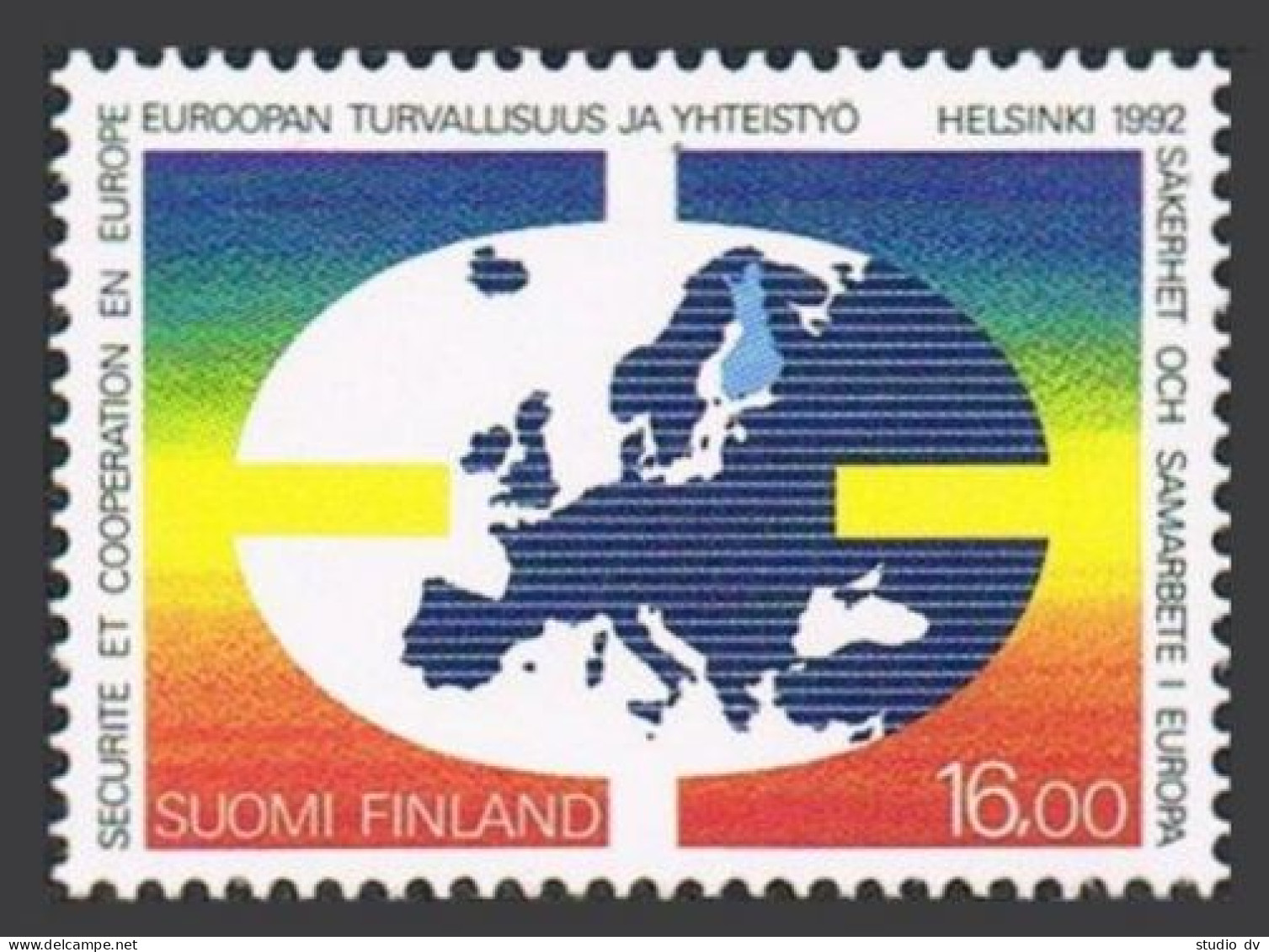 Finland 881,MNH.Michel 1166. Conference:Security And Cooperation In Europe,1992. - Ongebruikt