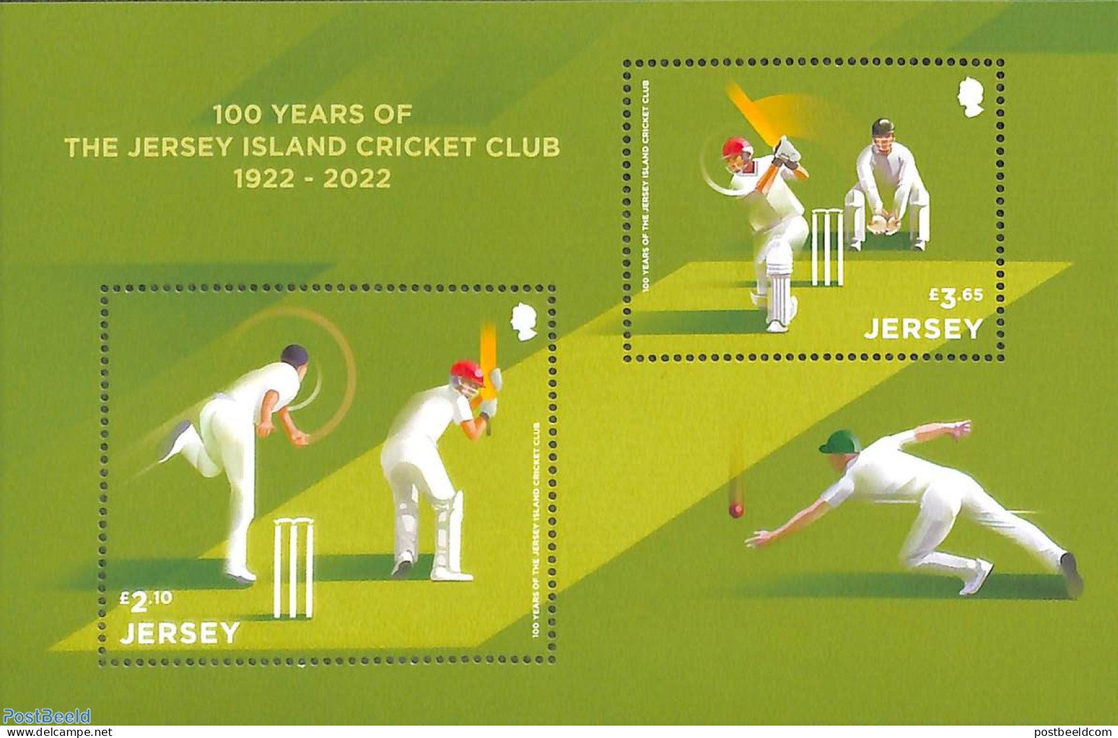 Jersey 2022 100 Years Cricket Club S/s, Mint NH, Sport - Cricket - Cricket