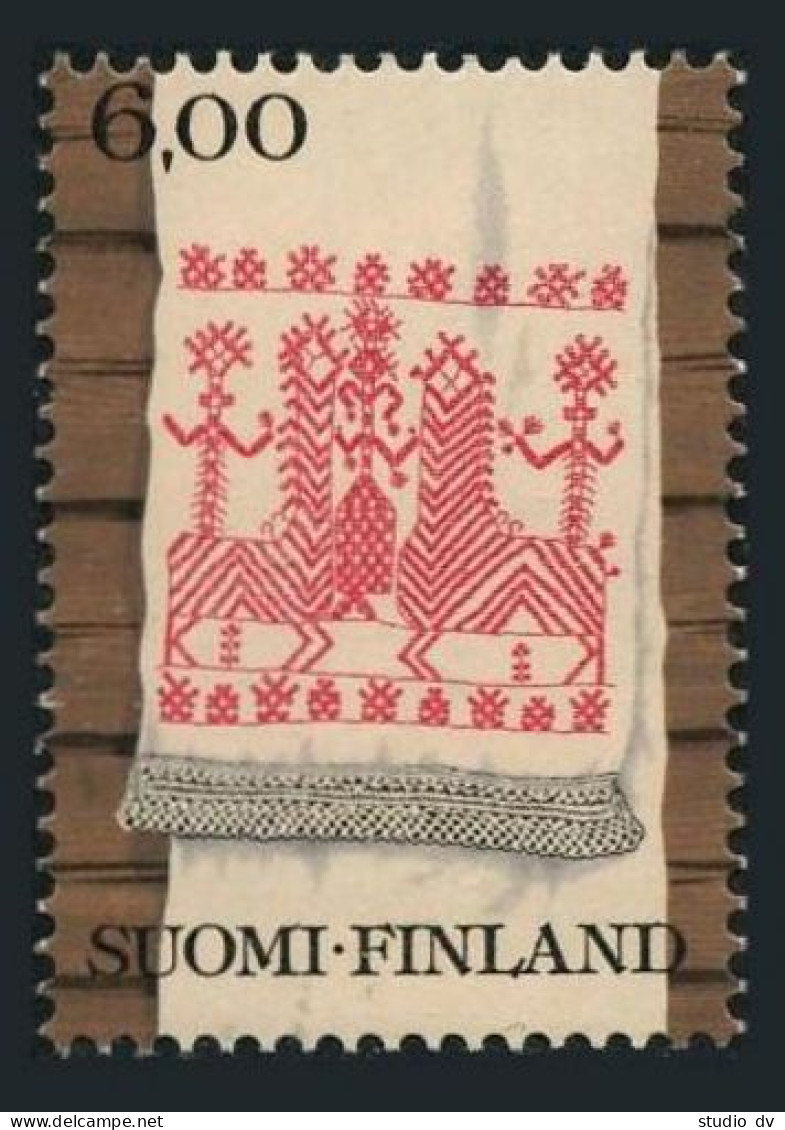 Finland 637, MNH. Michel 862. Kaspaikka Towel Design, 1980. - Unused Stamps