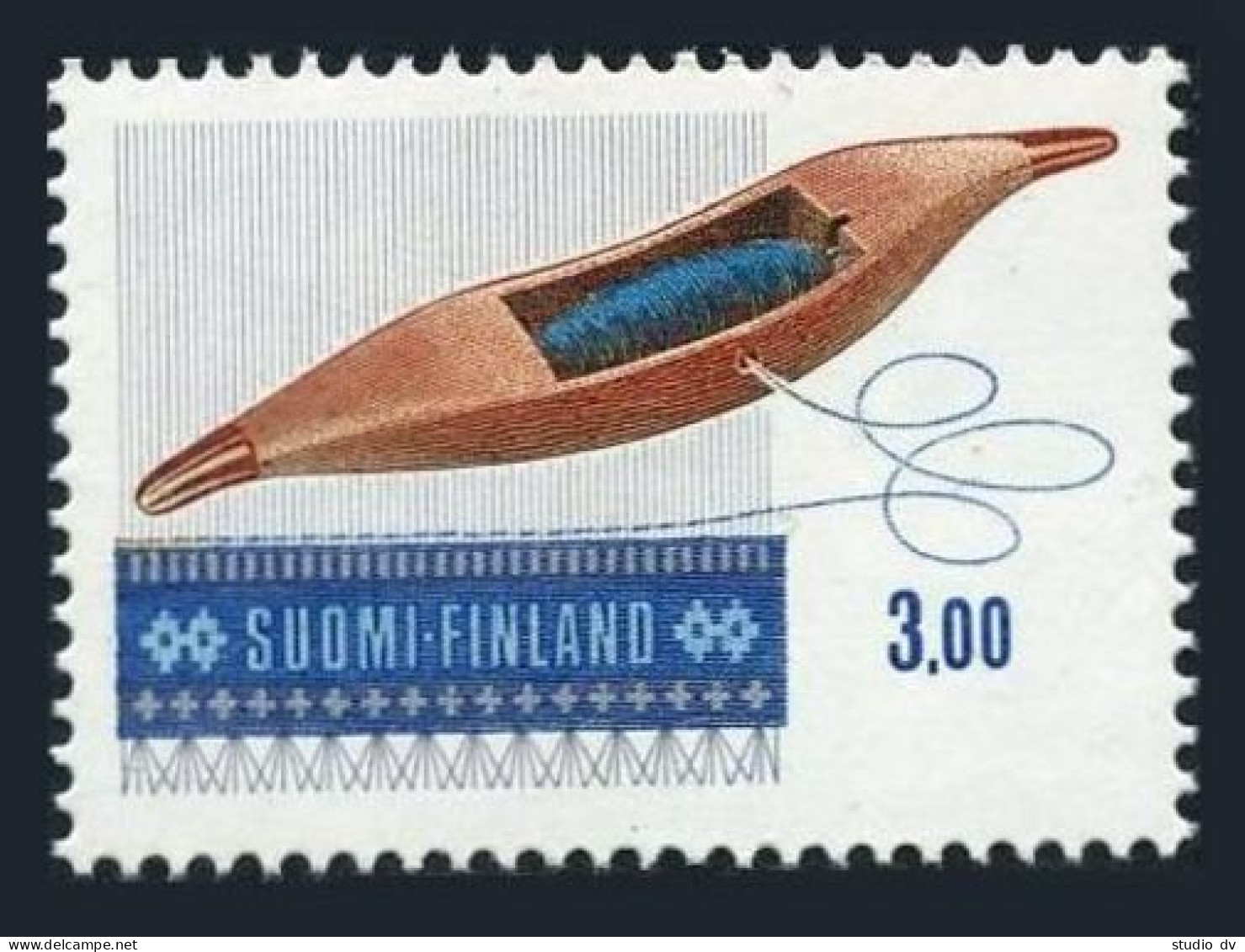 Finland 636, MNH. Michel 861y Ph Paper. Shuttle, Raanu Designs, 1979. - Neufs