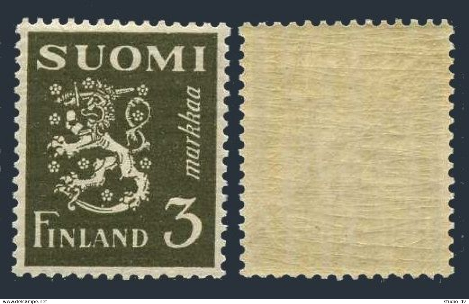 Finland 175,lightly Hinged.Michel 154. Coat Of Arms,1930. - Neufs