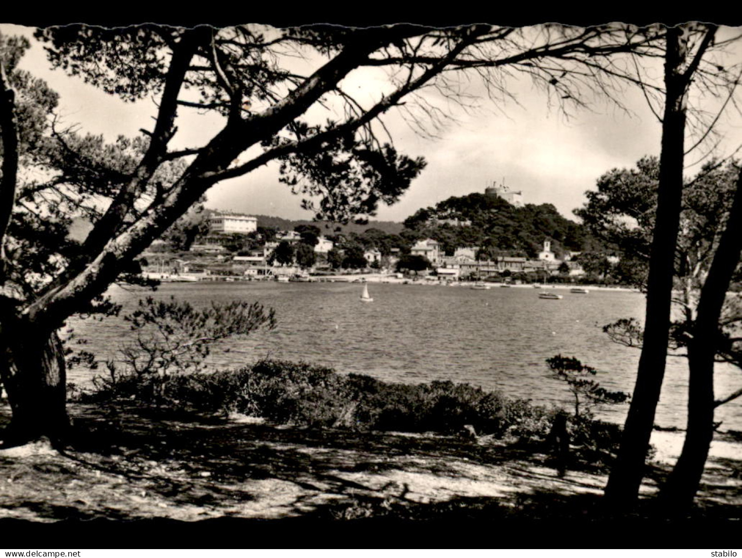 83 - ILE DE PORQUEROLLES - VUE SUR LE PORT - Porquerolles