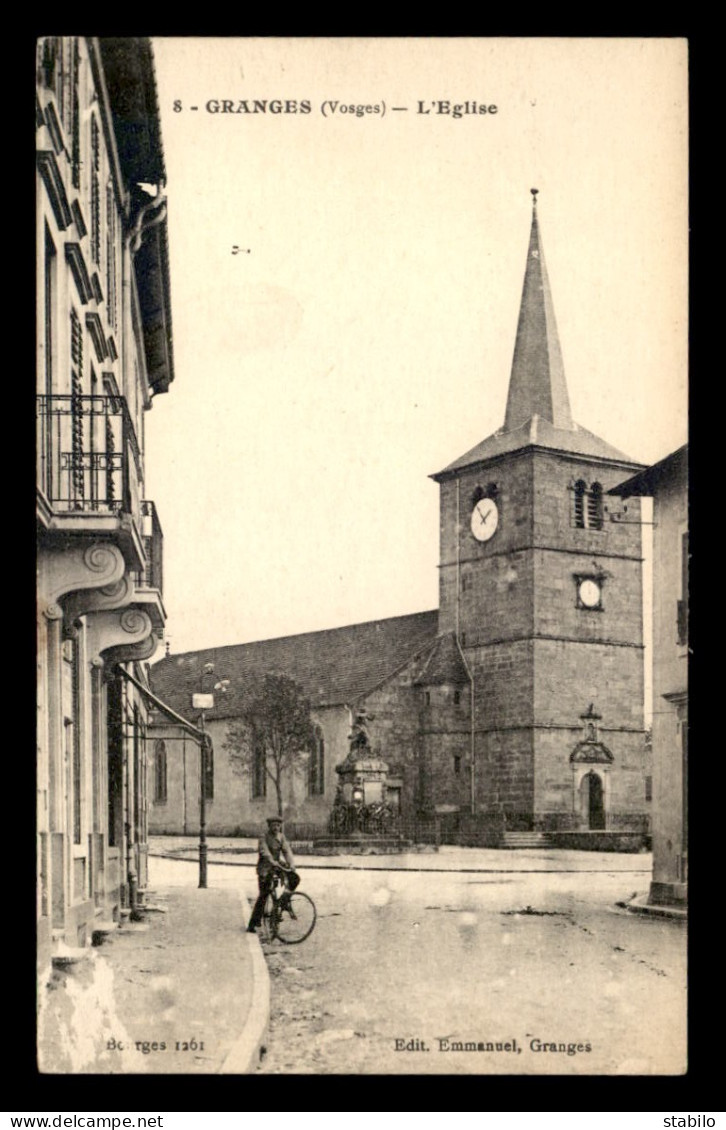 88 - GRANGES - L'EGLISE - Granges Sur Vologne