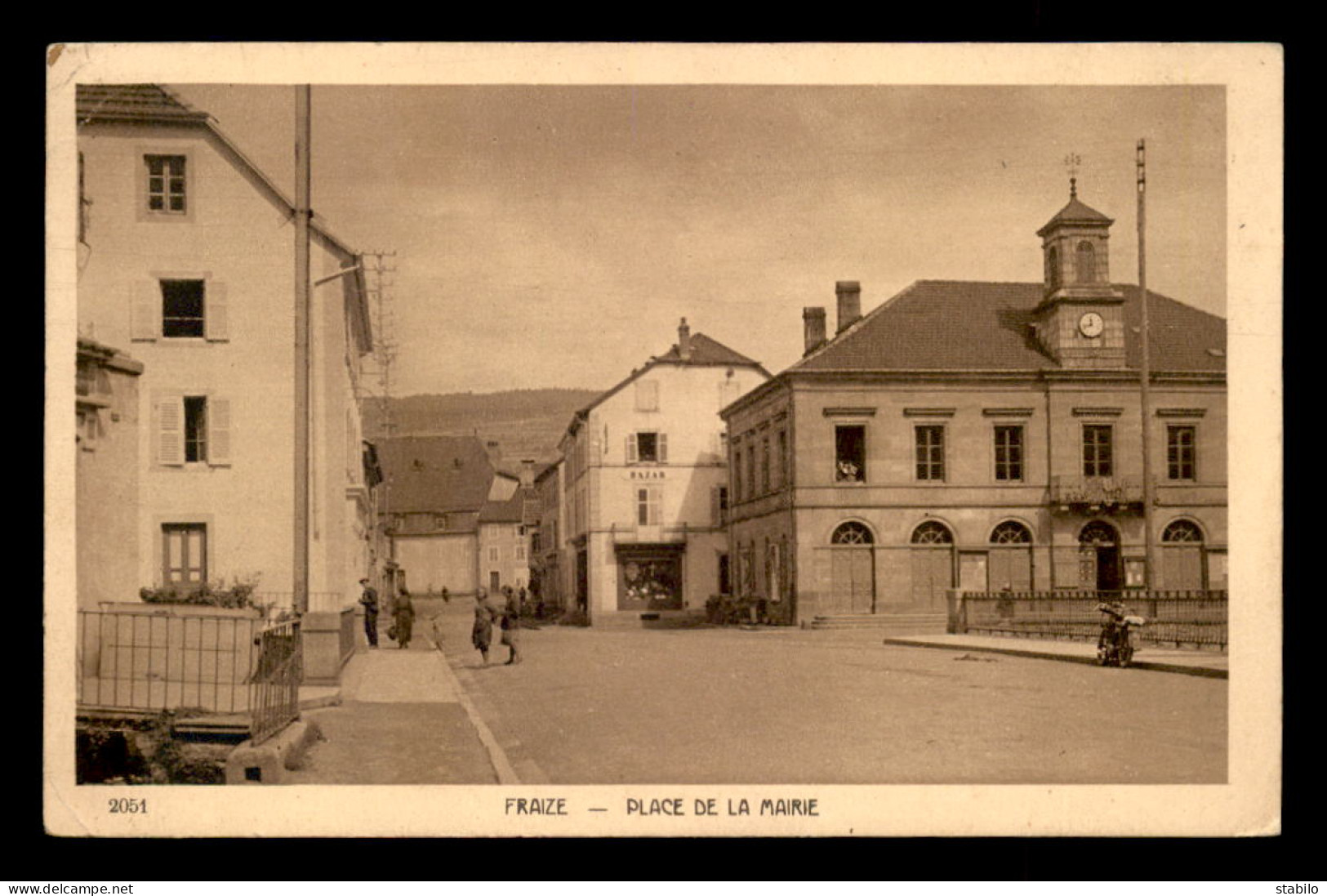 88 - FRAIZE - PLACE DE LA MAIRIE - Fraize