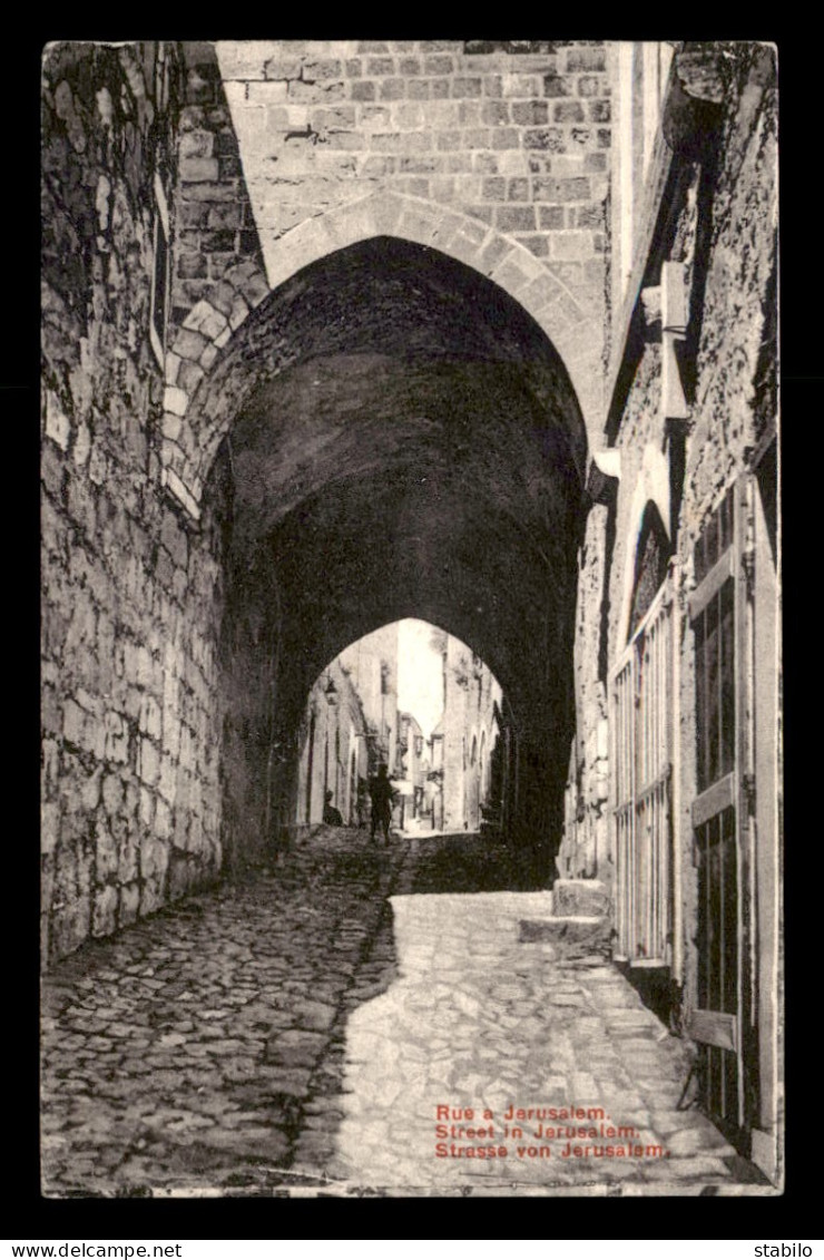 ISRAEL - JERUSALEM - UNE RUE - Israël