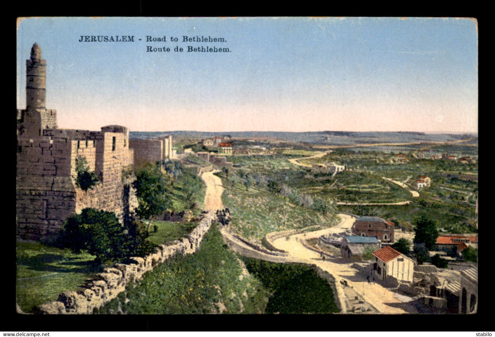 ISRAEL - JERUSALEM - ROUTE DE BETHLEHEM - Israël