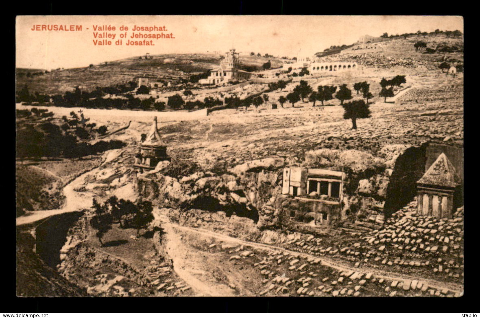 ISRAEL - JERUSALEM - VALLEE DE JOSAPHAT - Israel