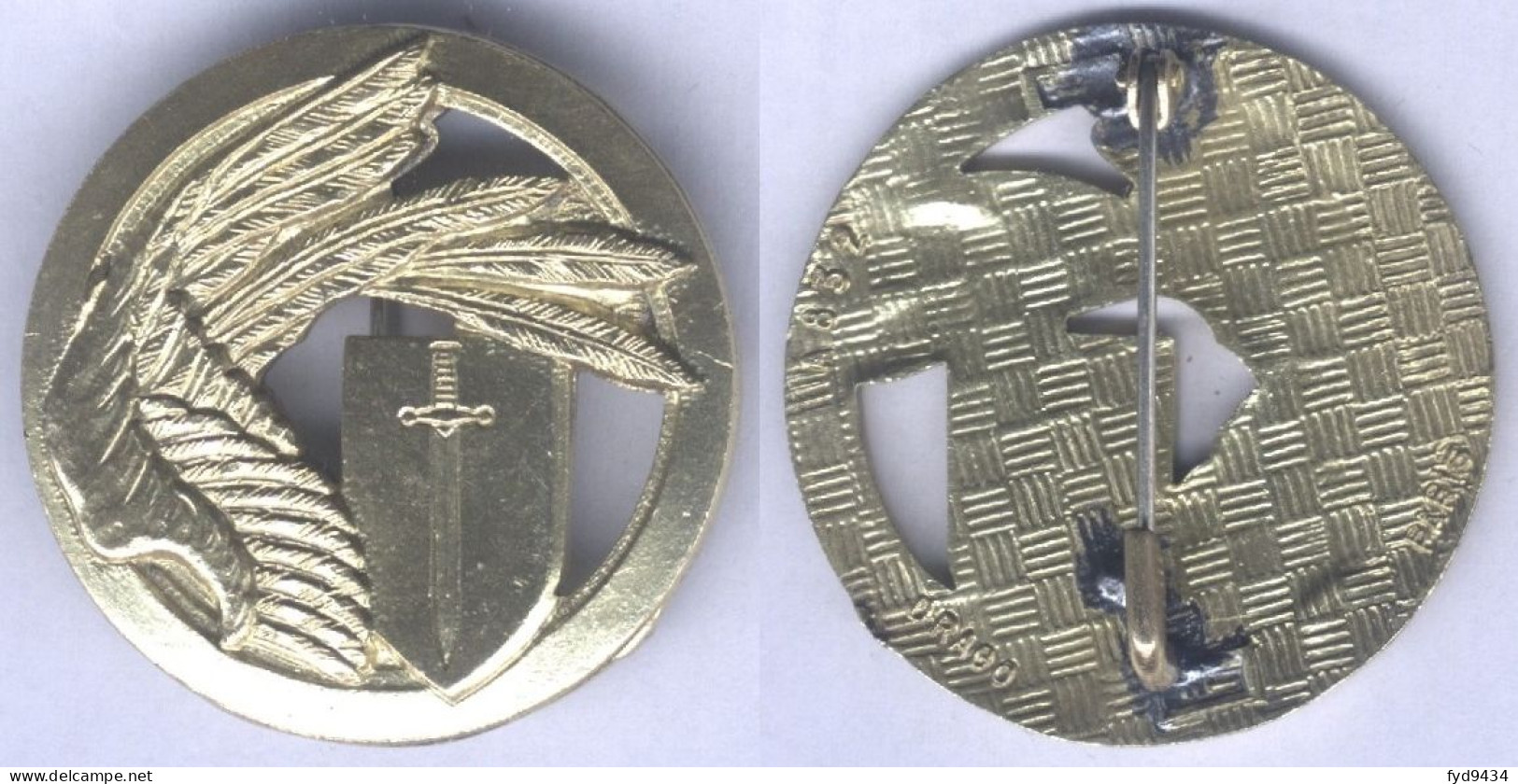 Insigne De L'Escadron D'Instruction Des Services Généraux - Caen - Luftwaffe