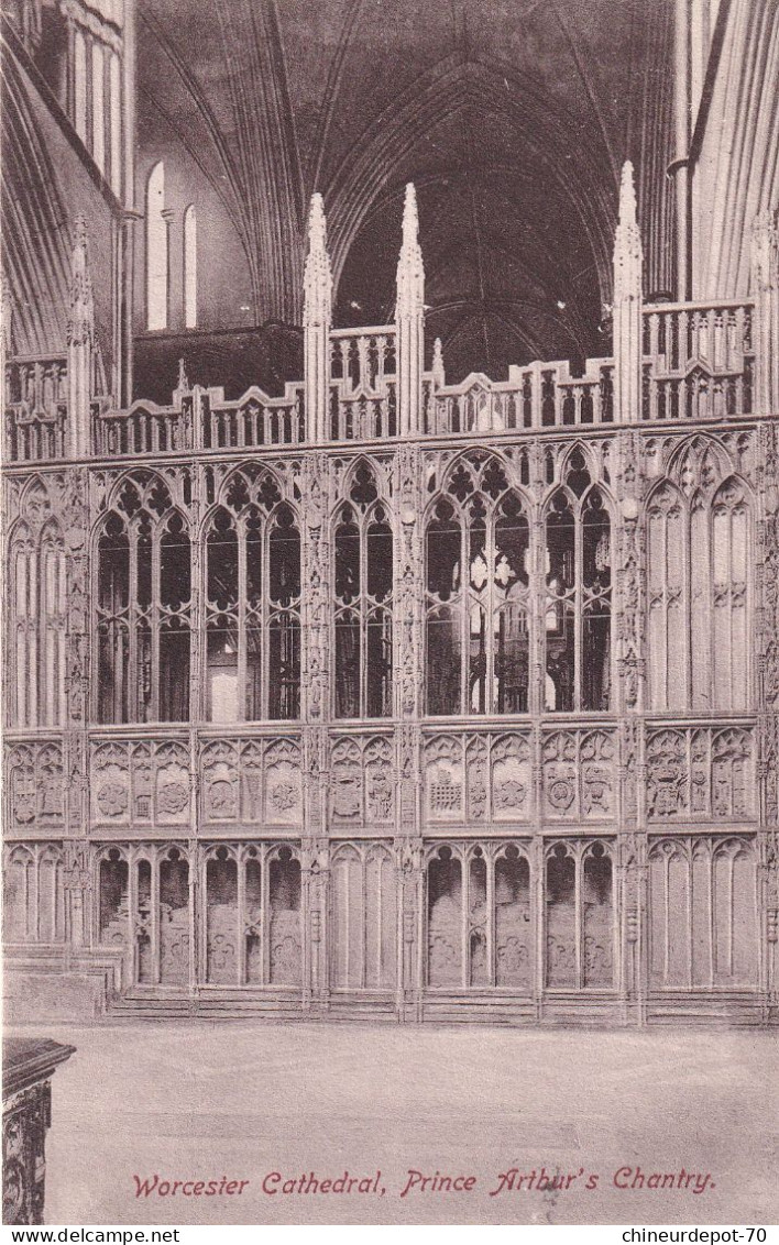 Worcester Cathedral Prince Arthur's Chantry - Worcester