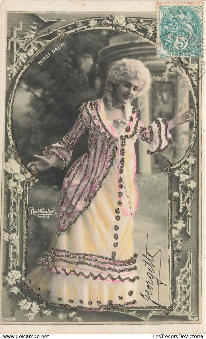 CELEBRITES - Femmes Célèbres - Mitzi Dalti - Colorisé - Carte Postale Ancienne - Berühmt Frauen