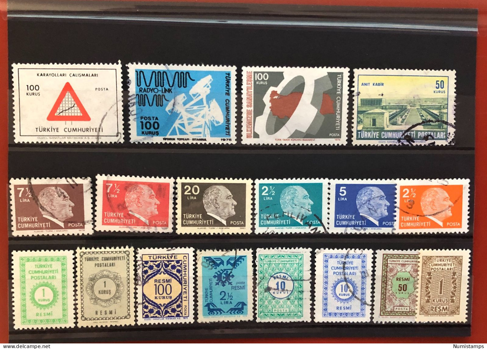 Türkiye (Lot 1) - Used Stamps