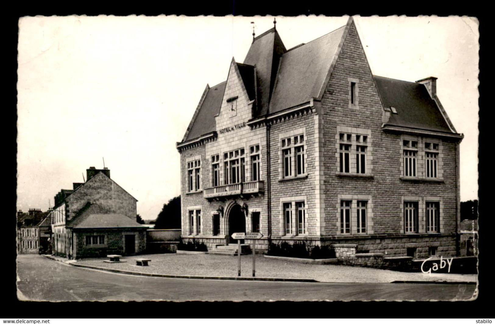 56 - BAUD - L'HOTEL DE VILLE - Baud