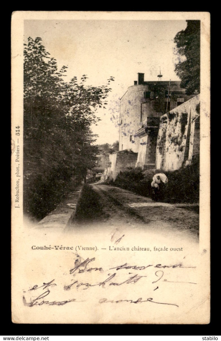 86 - COUHE-VERAC - L'ANCIEN CHATEAU - Couhe