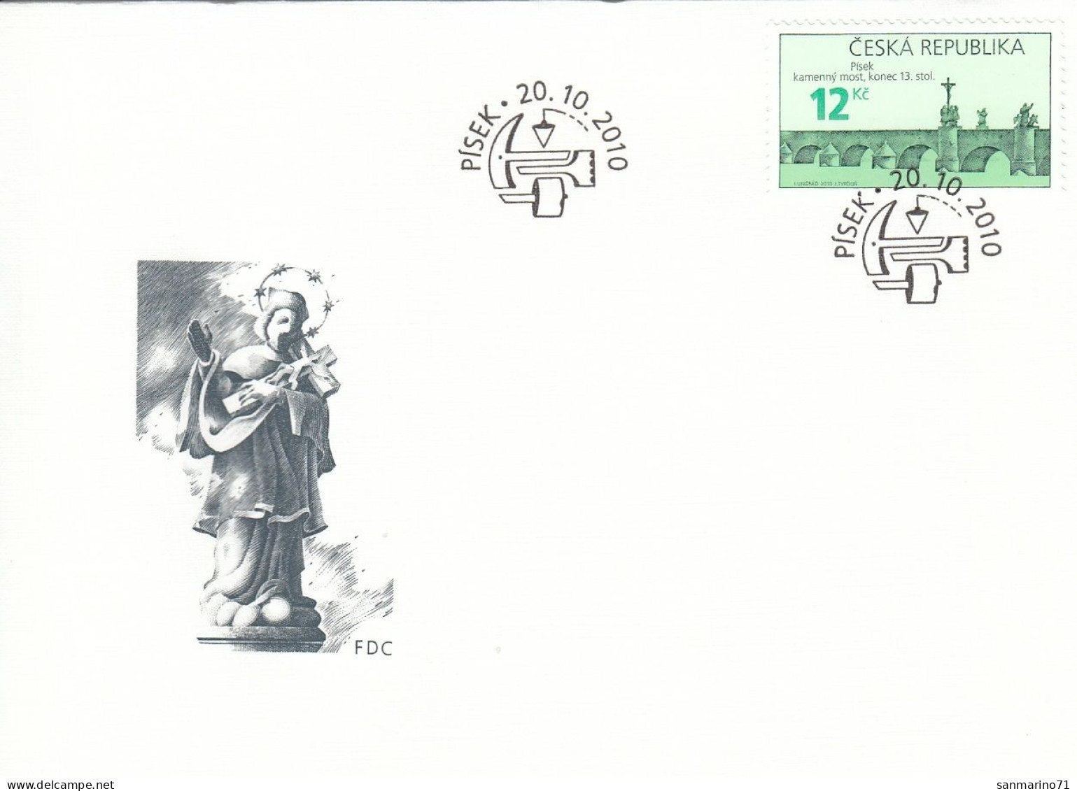 FDC CZECH REPUBLIC 656 - FDC