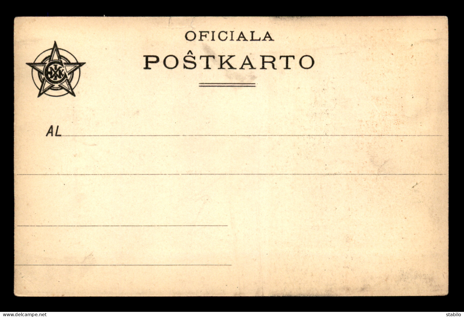 ESPERANTO - PARIS 1914 - CARTE ILLUSTREE - Esperanto