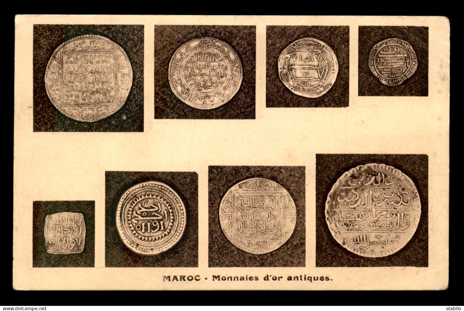 MONNAIES - MAROC - MONNAIES D'OR ANTIQUES - Coins (pictures)