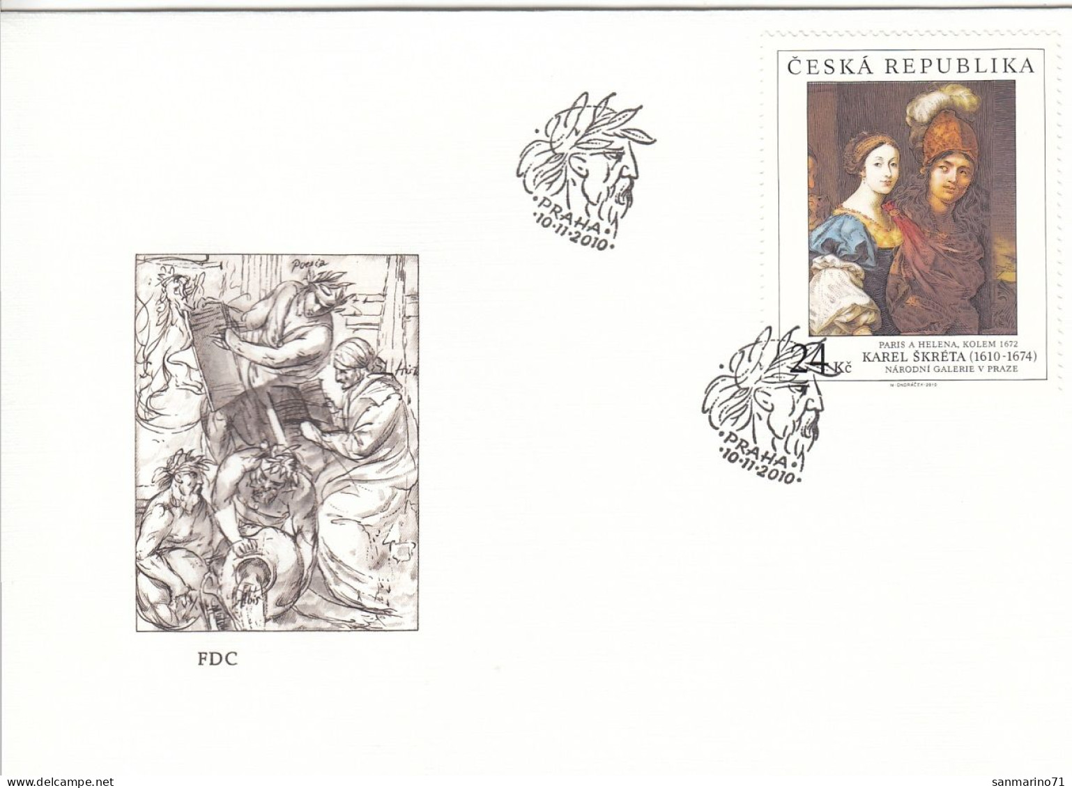 FDC CZECH REPUBLIC 660 - FDC