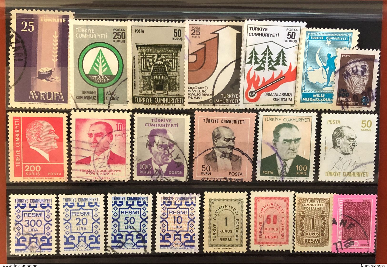 Türkiye (Lot 3) - Used Stamps