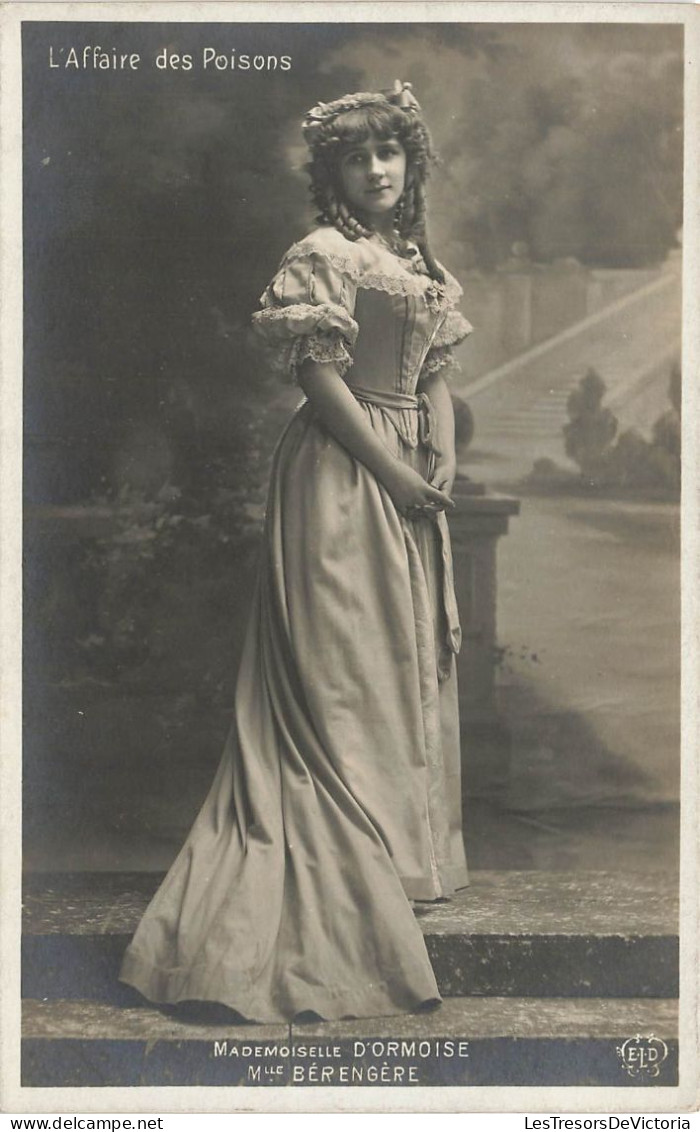 CELEBRITES - Femmes Célèbres - Mademoiselle D'Ormoise - Mlle Bérengère - Carte Postale Ancienne - Donne Celebri