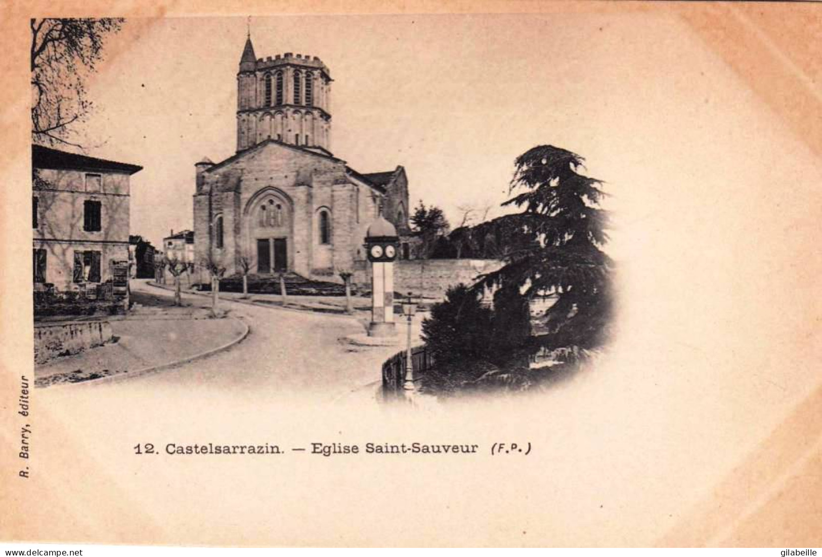 82 - Tarn Et Garonne - CASTELSARRASIN -  église Saint Sauveur - Castelsarrasin