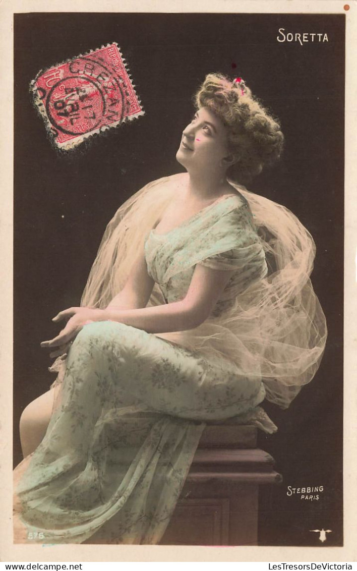 CELEBRITES - Femmes Célèbres - Soretta - Colorisé - Carte Postale Ancienne - Beroemde Vrouwen