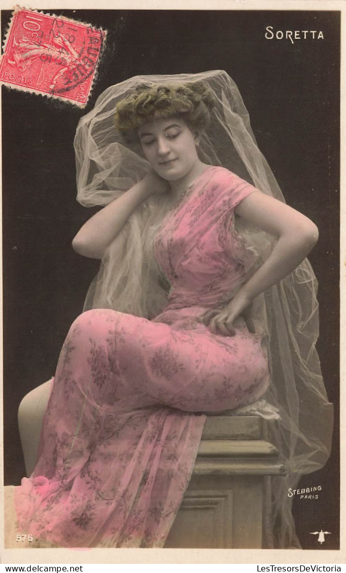 CELEBRITES - Femmes Célèbres - Soretta - Colorisé - Carte Postale Ancienne - Berühmt Frauen