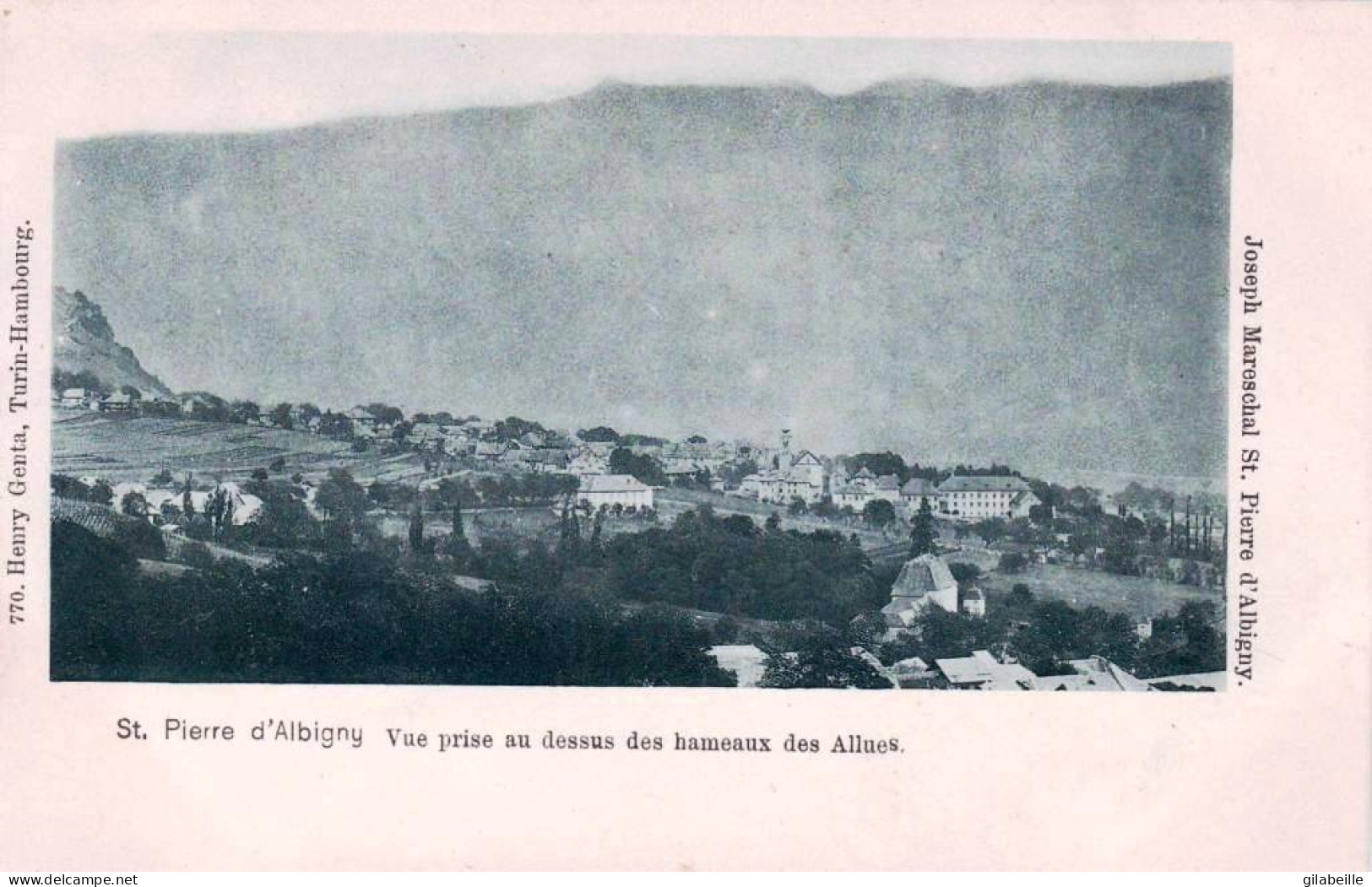 73 - Savoie - SAINT PIERRE D'ALBIGNY - Vue Prise Au Dessus Des Hameaux Des Allues - Saint Pierre D'Albigny