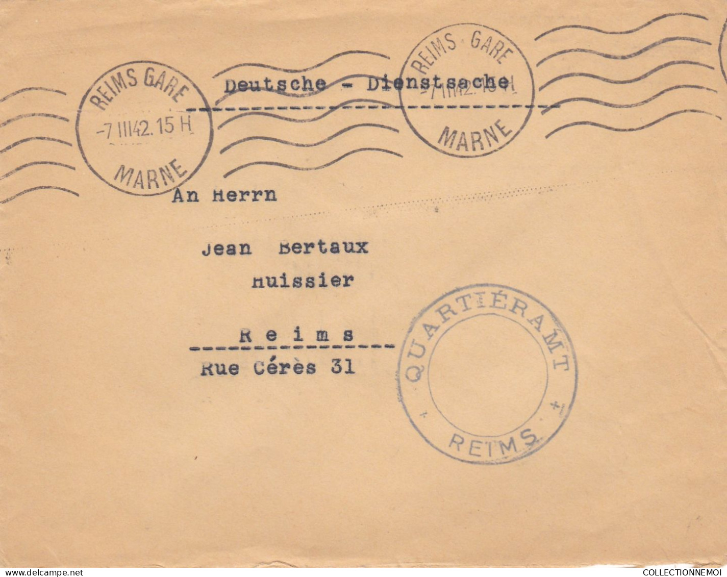 LOT DE 40 ,, lettres  période de GUERRE ,,1939/45  pour specialiste ,,,scan recto et verso ,,,,et VENDUE COMME C'EST