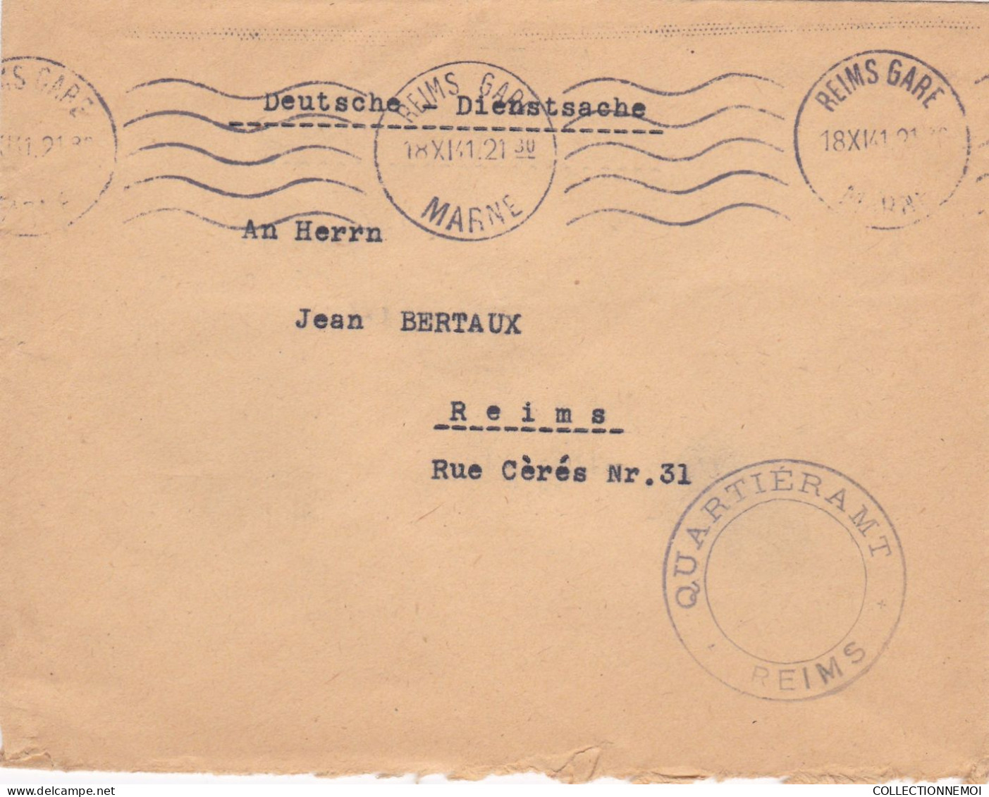 LOT DE 40 ,, lettres  période de GUERRE ,,1939/45  pour specialiste ,,,scan recto et verso ,,,,et VENDUE COMME C'EST