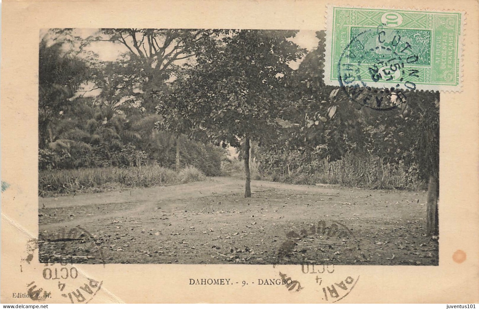 CPA Dahomey-Dangbo-9-Beau Timbre-En L'état      L2783 - Dahomey