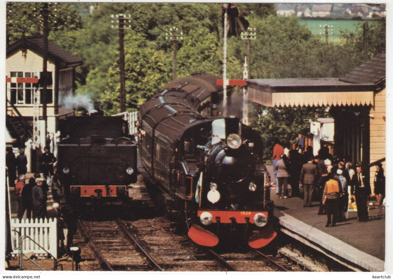 Nene Valley Railway, Wansford Station - Steamlocomotive - (U.K.) - Gares - Avec Trains