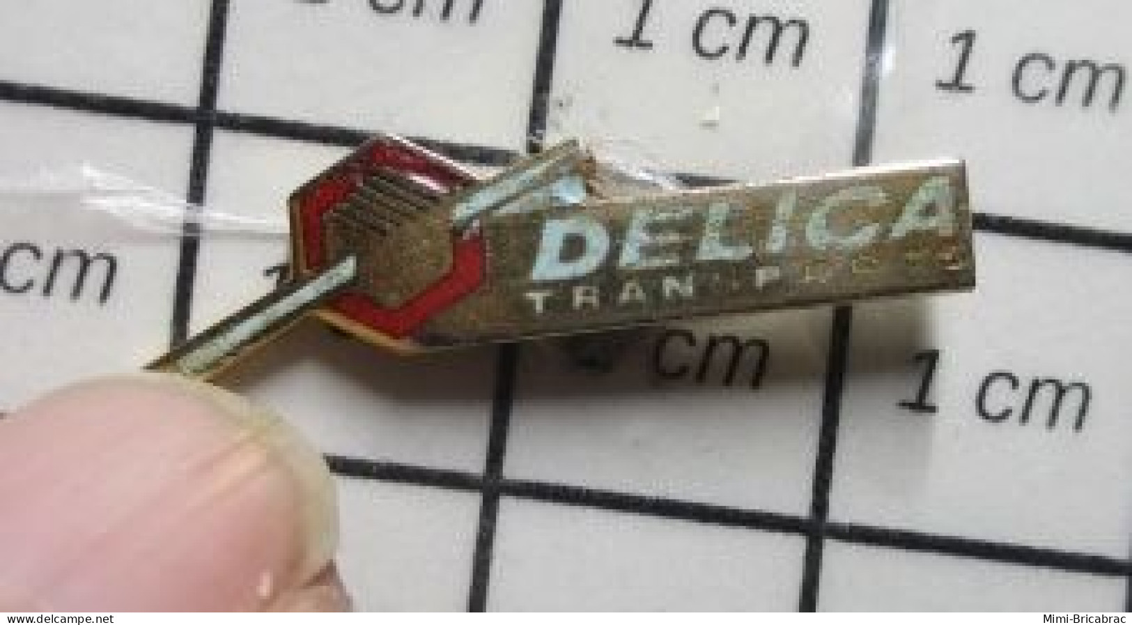 113D Pin's Pins / Beau Et Rare / TRANSPORTS / DELICA TRANSPORTS - Transport Und Verkehr