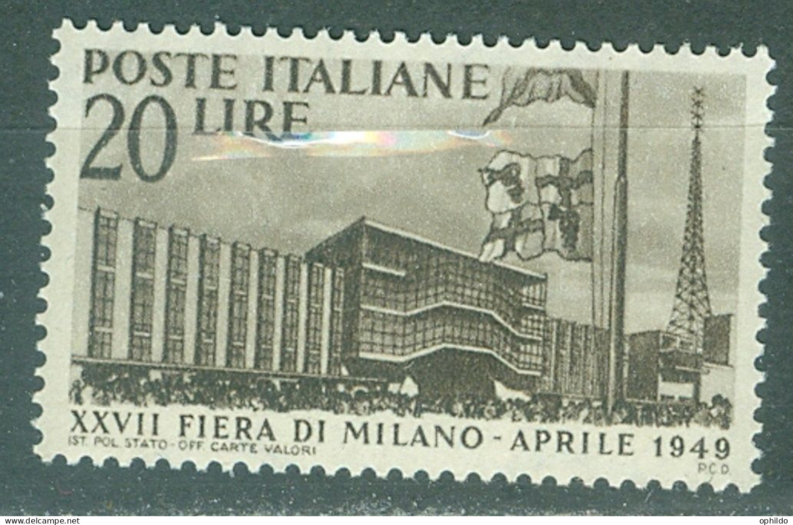 Italie   Yvert 536  Ou  Sassone 599  * * TB   - 1946-60: Mint/hinged