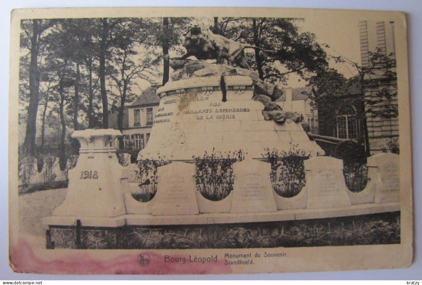 BELGIQUE - LIMBOURG - LEOPOLDSBURG - Monument Du Souvenir - 1931 - Leopoldsburg