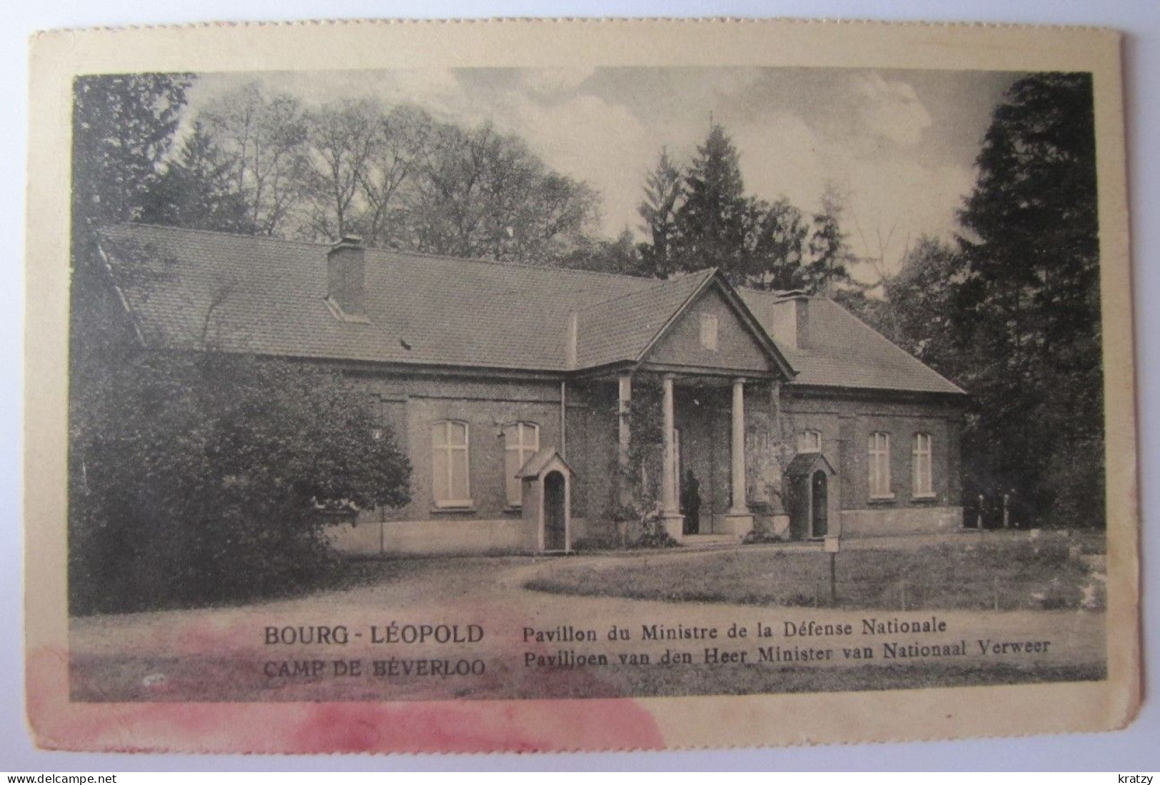 BELGIQUE - LIMBOURG - LEOPOLDSBURG - CAMP DE BEVERLOO - Pavillon Du Ministre De La Défense Nationale - 1926 - Leopoldsburg