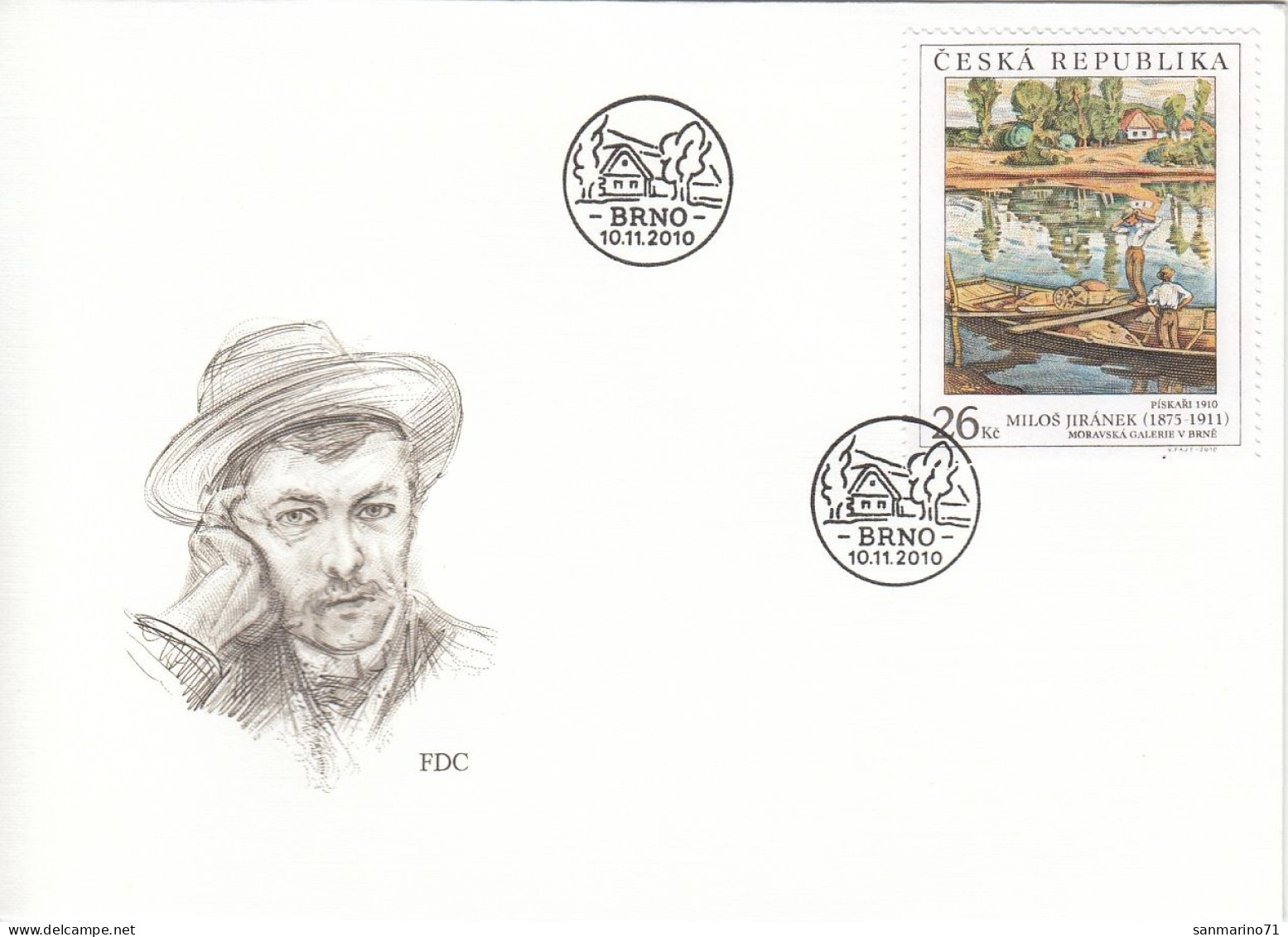 FDC CZECH REPUBLIC 661 - FDC