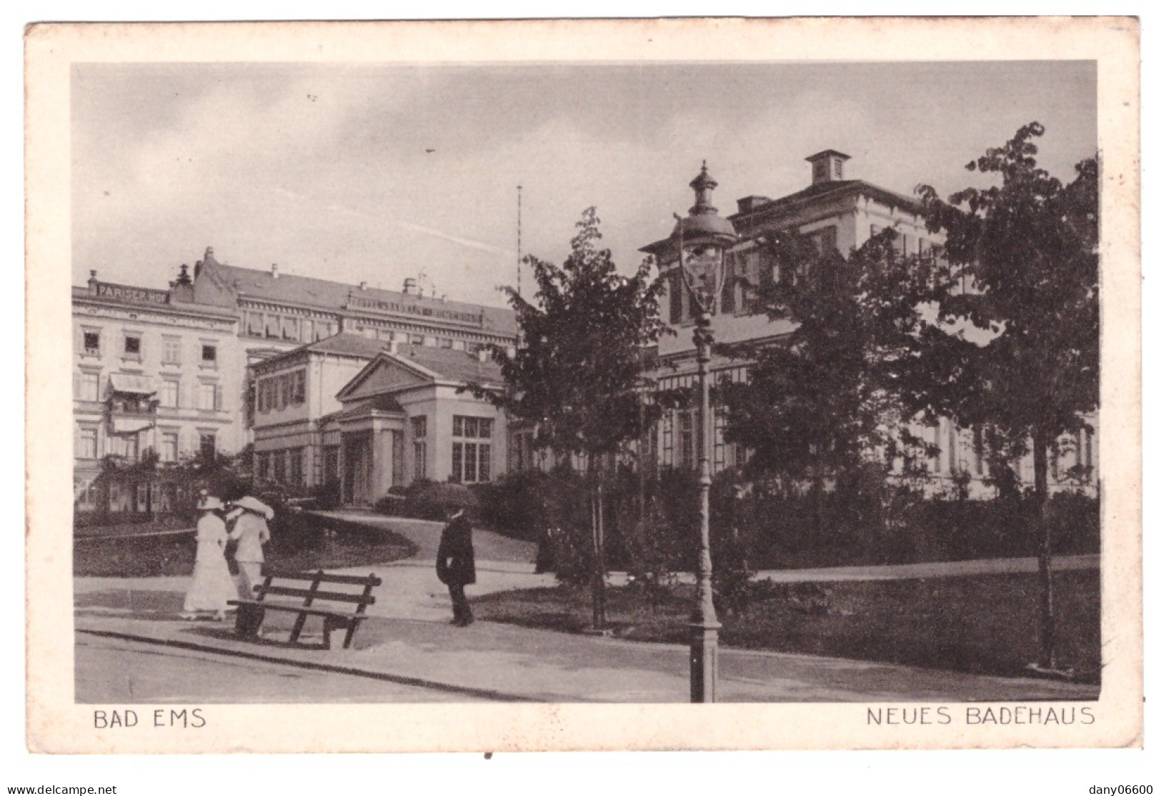 BAD EMS - NEUES BADEHAUS (carte Animée) - Bad Ems