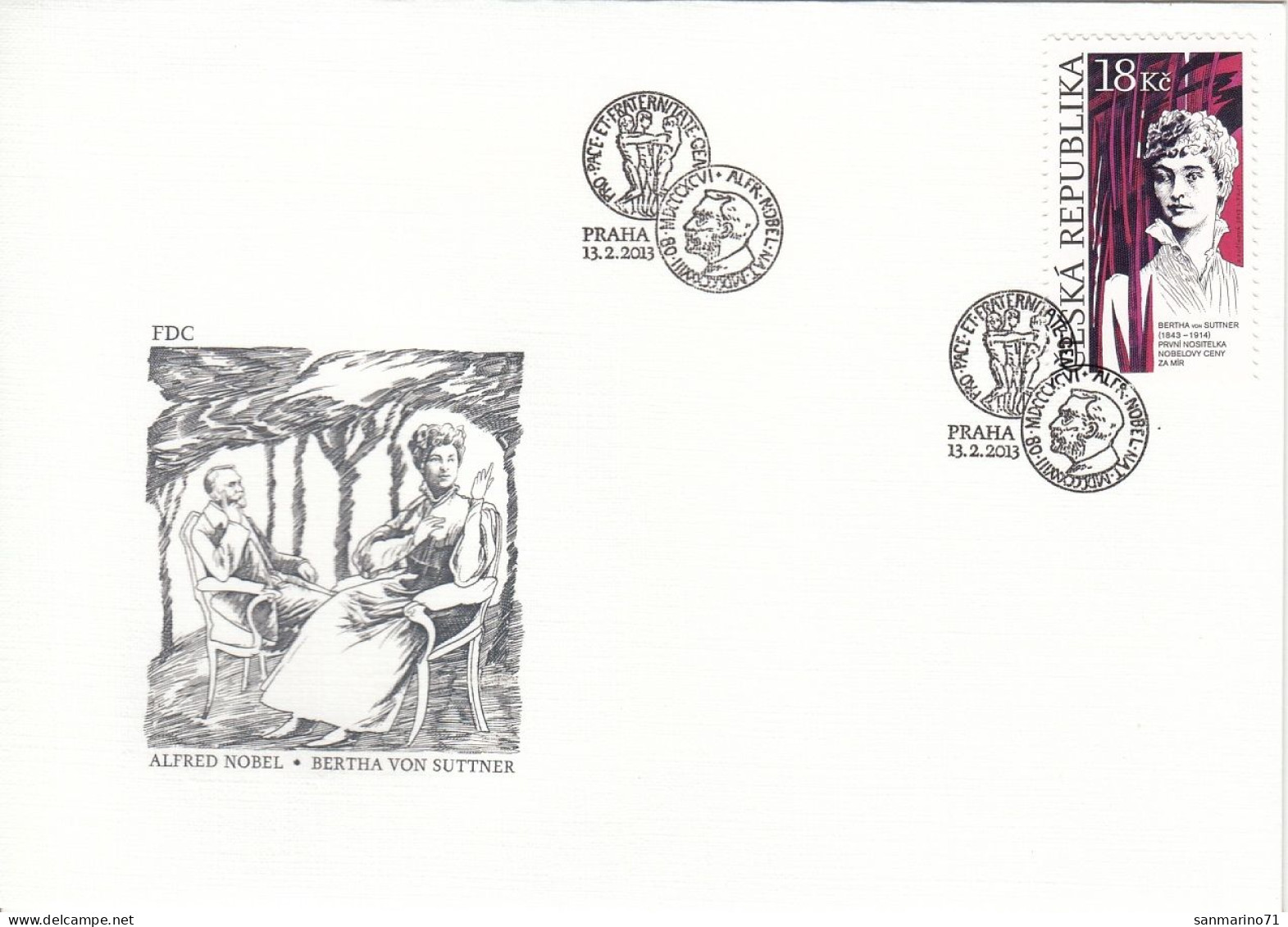 FDC CZECH REPUBLIC 755 - FDC