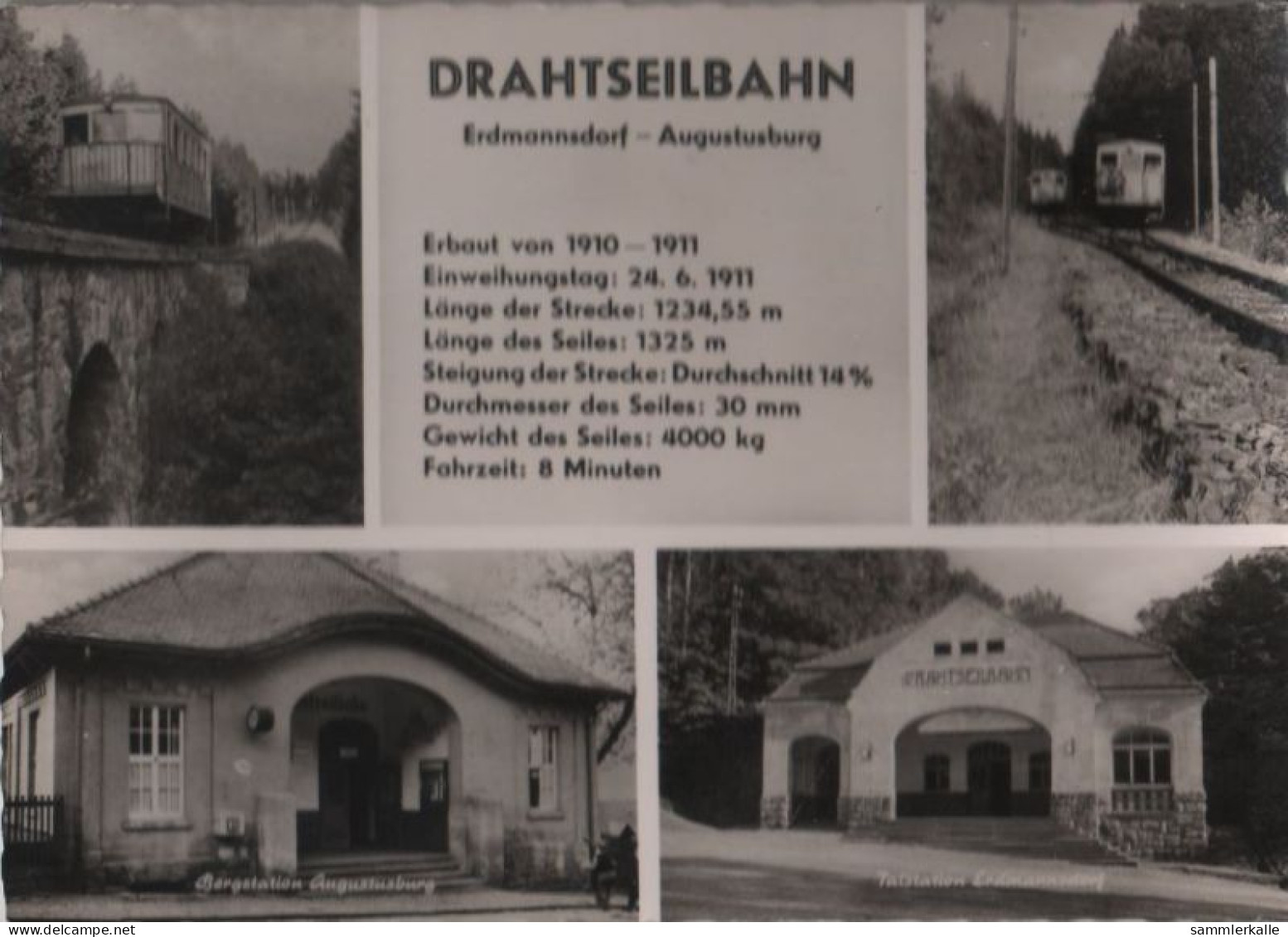 45318 - Augustusburg - Drahtseilbahn Von Erdmannsdorf - 1966 - Augustusburg