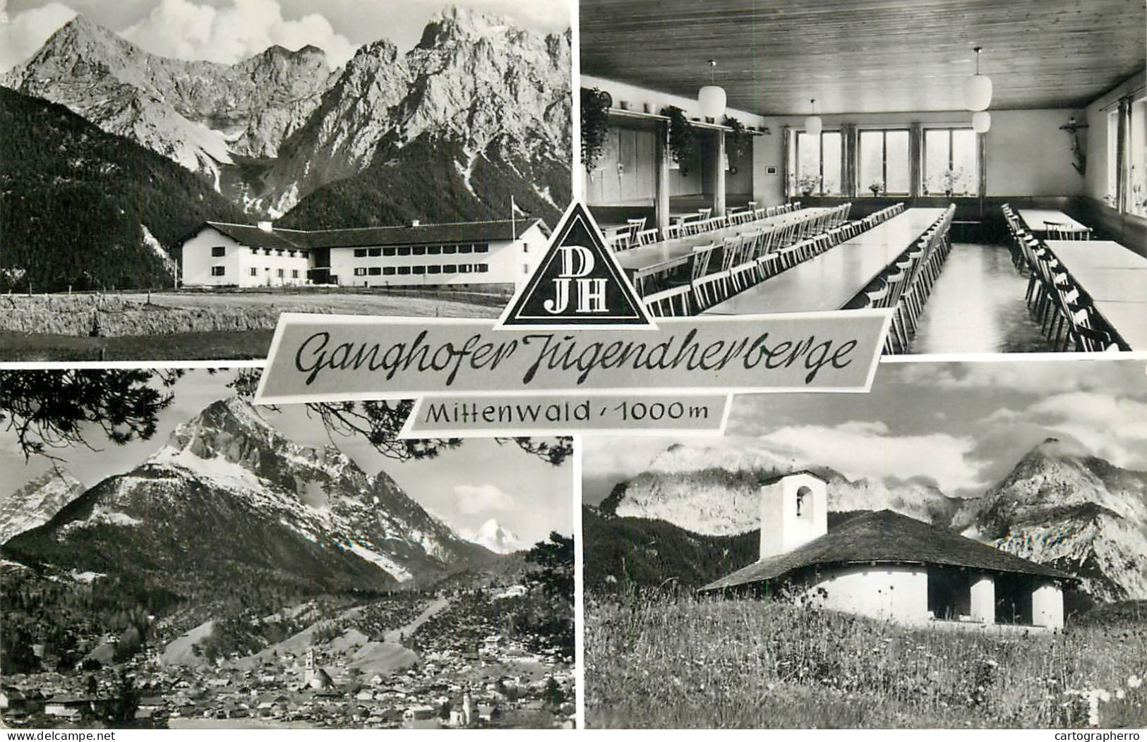 Germany Mittenwald Gasthaus Jugendherberge Multi View - Mittenwald