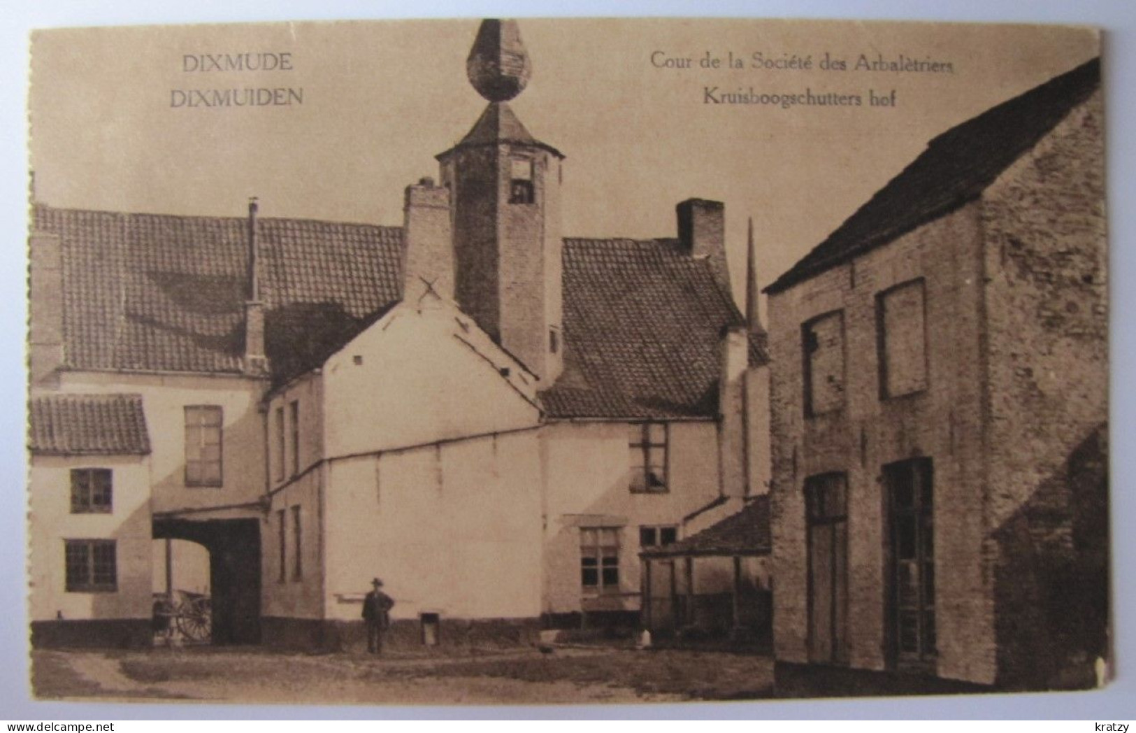 BELGIQUE - FLANDRE OCCIDENTALE - DIKSMUIDE (DIXMUDE) - Cour De La Société Des Arbalètriers - Diksmuide